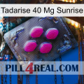 Tadarise 40 Mg Sunrise 02